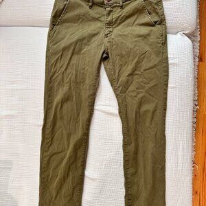 Duer Live Lite Chino Slim - Loden Green 31x30